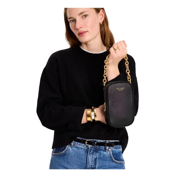 KATE SPADE New York Jolie Chain Phone Crossbody+Additional Chain Strap - Picture 4 of 16